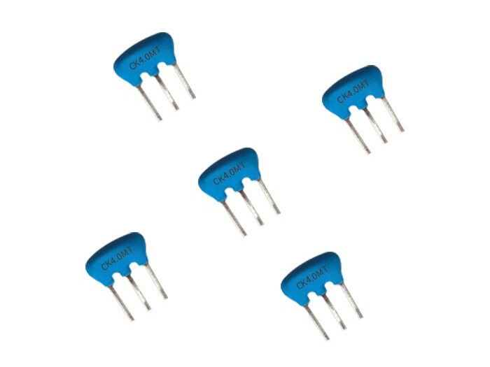COCKEY供應4MHZ 3腳藍色插件陶振 COCKEY供應4MHZ 3腳藍色插件陶振